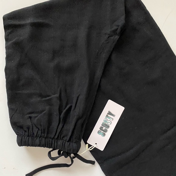 Scusty women’s summer cotton linen wide leg pants NEW - Picture 2 of 11